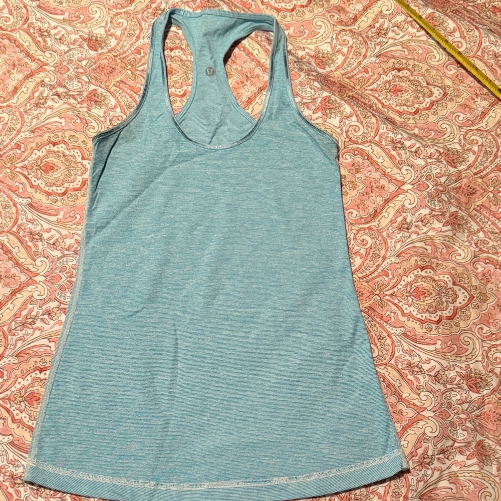 Lululemon Athletica Light Blue Tank Top